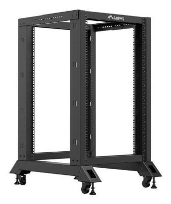 Rack deschis 19″ 18U, 600×800, negru „OR01-6818-B”