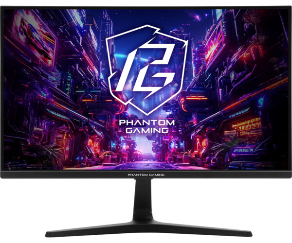MONITOR AsRock 24.5 inch, home | office, IPS, Full HD (1920 x 1080), 300 cd/mp, 1 ms, HDMI | VGA, „PG25FFT” (timbru verde 7 lei)