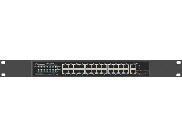 Switch Lanberg Gigabit Ethernet, 360W V2 „RSFE-24P-2C-360” (timbru verde 2 lei)