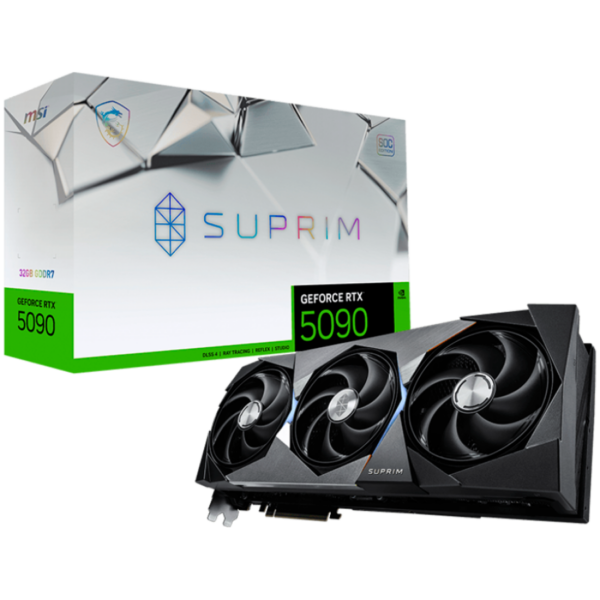GeForce RTX 5090 SUPRIM SOC 32GB GDDR7 512-bit DLSS 4.0 „RTX 5090 32G SUPRIM SOC”