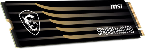 SSD Dysk SSD MSI SPATIUM M480 Pro 1TB PCIe 4.0 NVMe M.2 2280 „S78-440L1G0-P83”