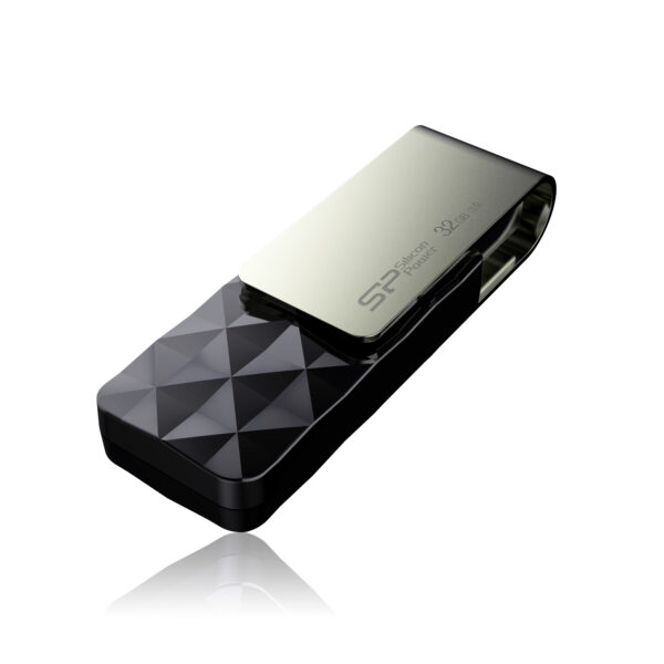 Memorie USB USB Blaze B30 32GB USB 3.0 Black „SP032GBUF3B30V1K” (timbru verde 0.03 lei)