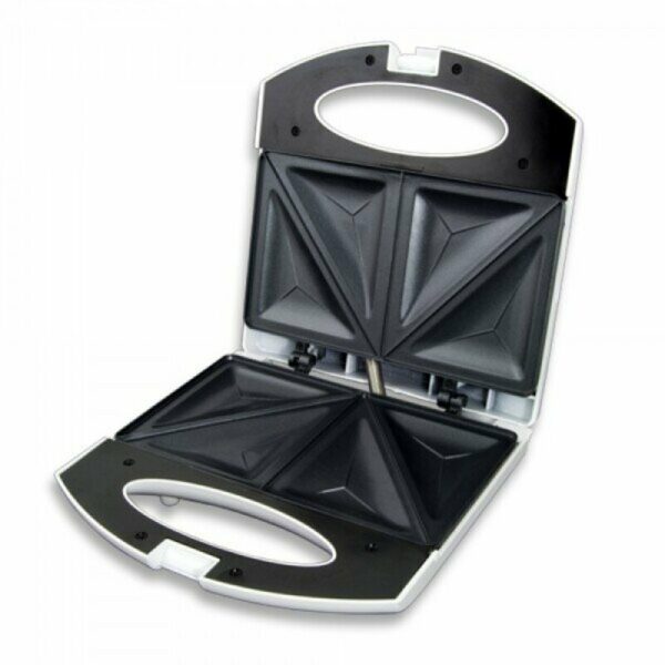 Prajitor de paine tip Sandwich maker Esperanza Fontina TKT006W 1000W Alb „TKT006W” (timbru verde 2 lei)