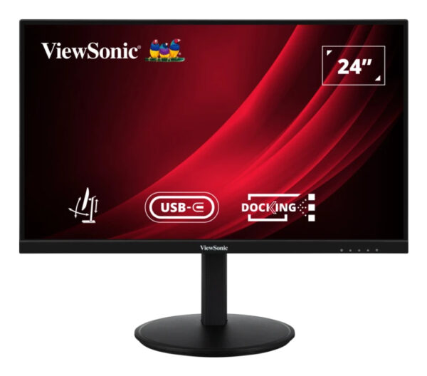 MONITOR LCD 24″ IPS/BLACK VG2409U-2 VIEWSONIC „VG2409U-2” (timbru verde 7 lei)