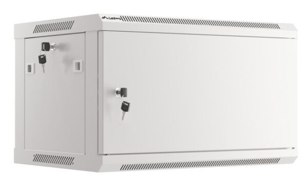Dulap rack de perete 19″, 6U gri „WF01-6406-00S”