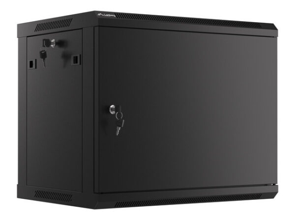 Dulap rack de perete 19″, 9U negru „WF01-6409-00B”