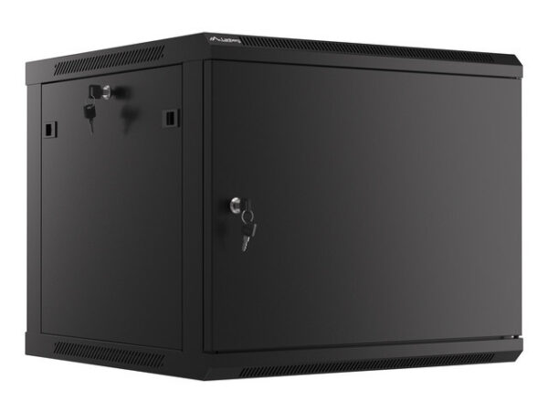 Dulap rack de perete 19″, 9U negru „WF01-6609-00B”