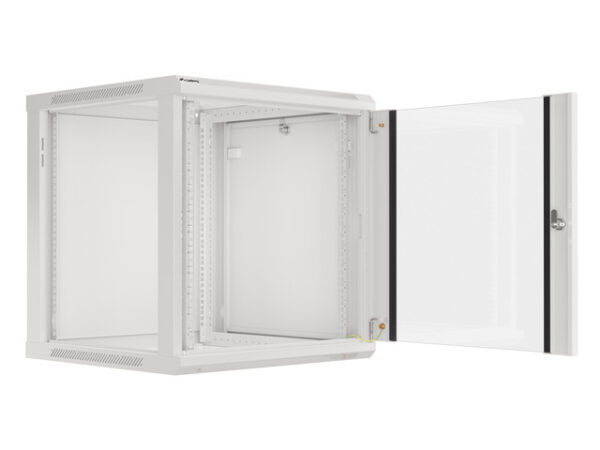 Dulap rack 19″ perete 12U/ 600×600 V2 gr „WF01-6612-10S”