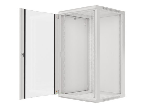 Dulap rack 19″ perete 22U/ 600×600 gr V2 „WF01-6622-10S”