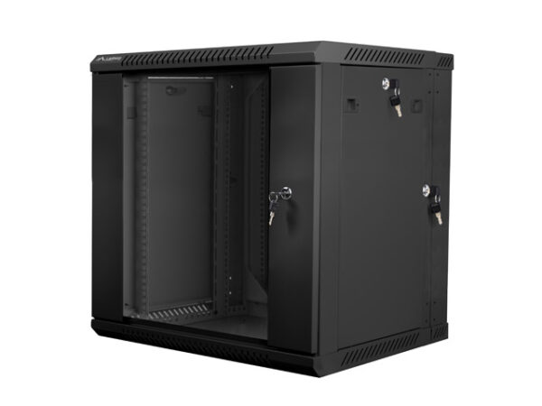 Dulap rack 19″ perete sect dubla 12U ng „WF02-6612-10B”