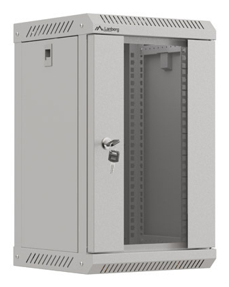 Dulap rack 10″ perete 9U / 300×300 gri „WF11-3309-10S”