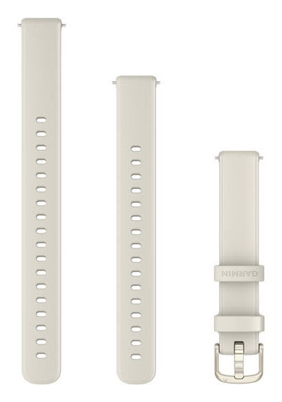 Lily 2 Bands (14 mm), Bone Silicone, Lunar Gold Hardware „010-13302-30”
