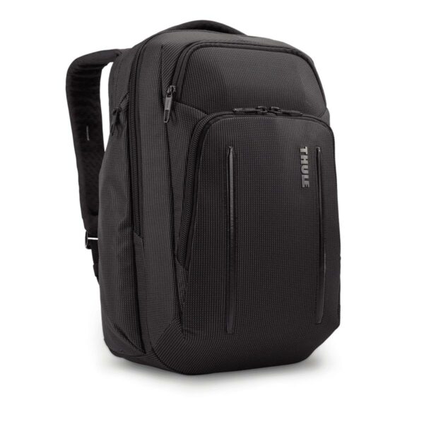 RUCSAC THULE Crossover 2, 30 l, pt. notebook de max. 15.6 inch, 2 compartimente, buzunar frontal x 2 | buzunar lateral x 2, waterproof, nylon, black, „C2BP116 BLACK” / „3205258”