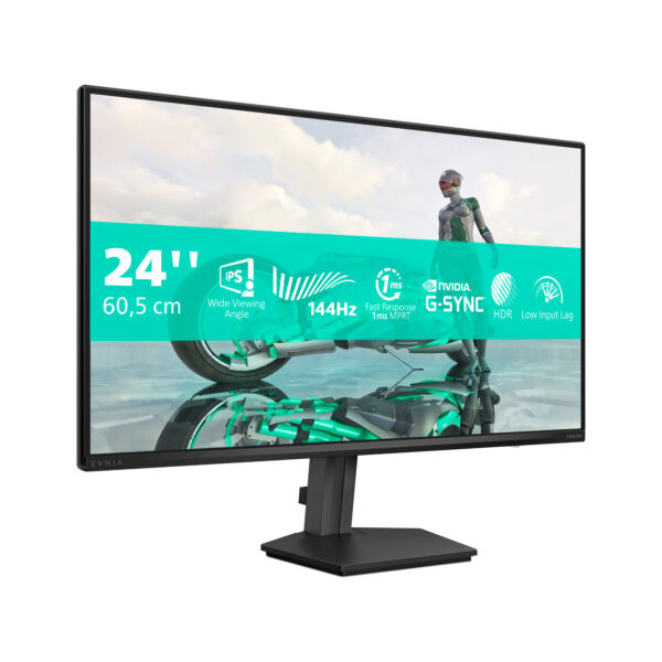Monitor Philips 23.8″ 24M2N3200NF/00 „24M2N3200NF/00” (timbru verde 7 lei)