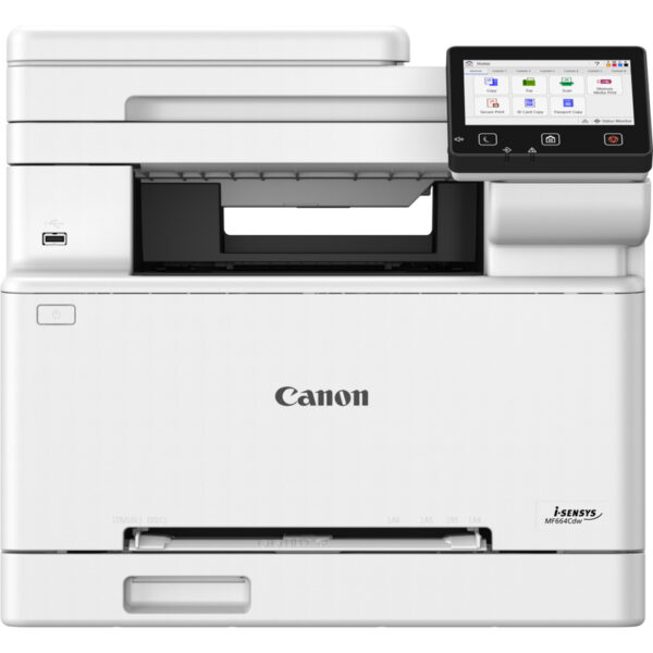 Multifunctional laser color Canon MF664Cdw, dimensiune A4, Functii:Impr|Scan|Cop|Fax, viteza max 25ppm, duplex, rezolutie max1200x1200dpi, ADF:DADF, „6928C008AA” (timbru verde 11 lei)