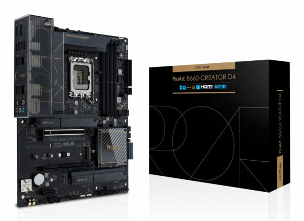 Placa de baza PROART B660-CREATOR DDR4 „90MB19F0-M0EAY0”
