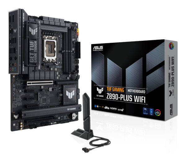Placa de baza ASUS TUF GAMING Z890-PLUS WIFI Intel Z890 LGA 1851 (Socket V1) ATX „90MB1IQ0-M0EAY0”