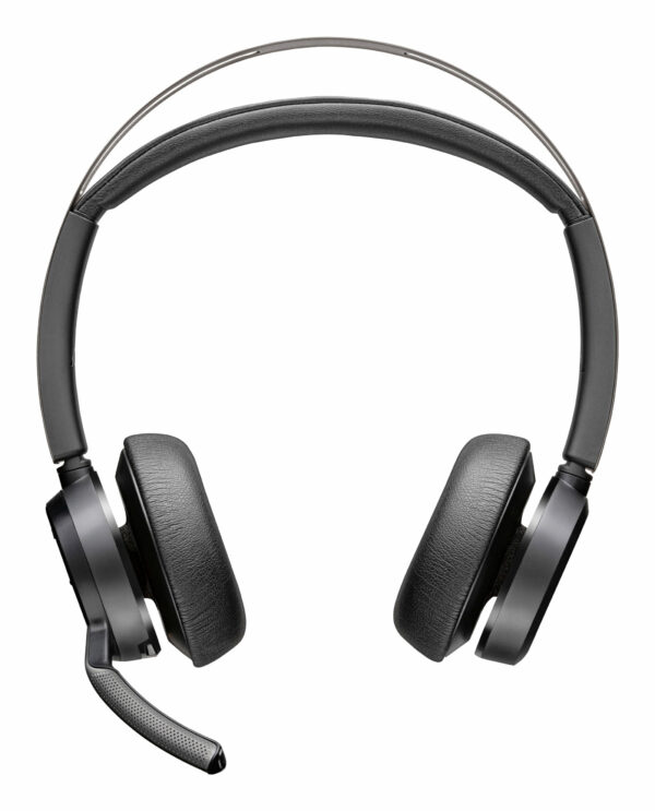 Poly Voyager Focus 2 USB-C-C Headset +USB-C/A Adapter +Charging Stand „9T9J5AA” (timbru verde 0.18 lei)