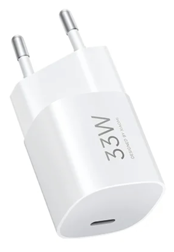Incarcator de retea BHR087LEU GaN 1xUSB-C 33W Alb „BHR087LEU” (timbru verde 0.18 lei)