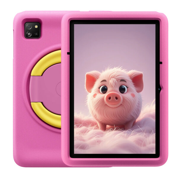 Blackview Tab A6 Kids WiFi 10.1-inch HD+ IPS 800×1280 A523 Octa-core 1.8GHz 4GB/128GB 5100mAh NO Charger 5MP Front/8MP Rear camera Android 14 Rose Pink „BVTABA6KIDS-P_EU” (timbru verde 0.9 lei)