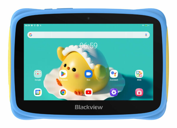 Blackview Tab 3 Kids, Blue, 7-inch HD 1024×600, 7731E Quad-core 1.3GHz, Front 0.3MP; Rear 2MP Camera, 2GB/32GB, 3280mAh battery, Blue „BVTAV3_KIDS-BL_EU” (timbru verde 0.9 lei)