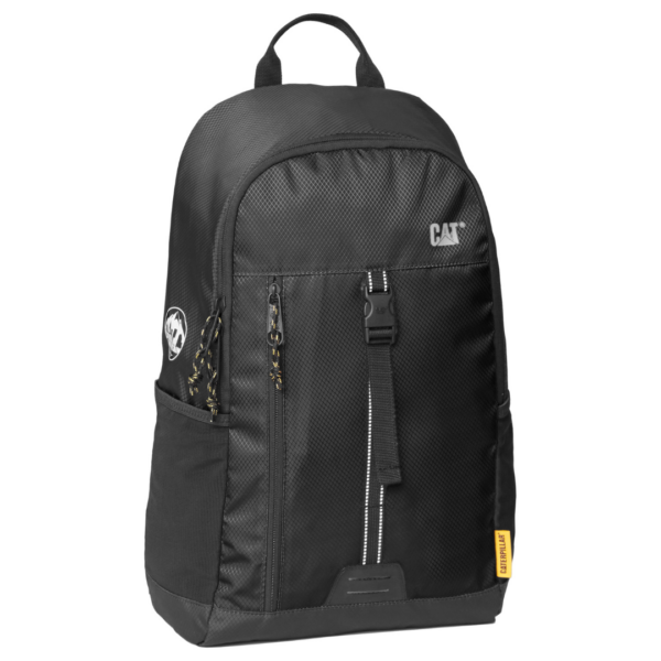 Rucsac CATERPILLAR Urban Mountaineer – Benali, material ripstop poliester – negru „CAT-84077-01”