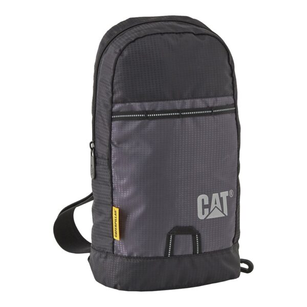 Borseta Crossbody CATERPILLAR V Power – Road Strip Crossbody, material 420D polyester, buzunar cu fe „CAT-84159-527”