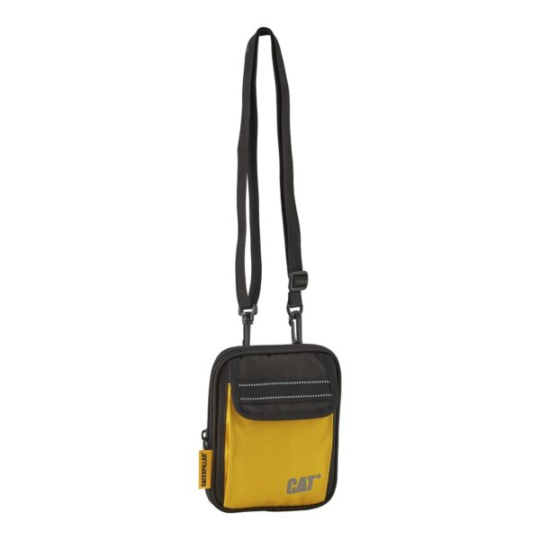 Geanta de umar CATERPILLAR V Power, material 600D polyester – negru/galben „CAT-84317-12”