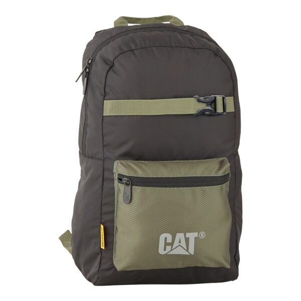 Rucsac CATERPILLAR V Power 1A, material 210D polyester – army/negru „CAT-84395-537”
