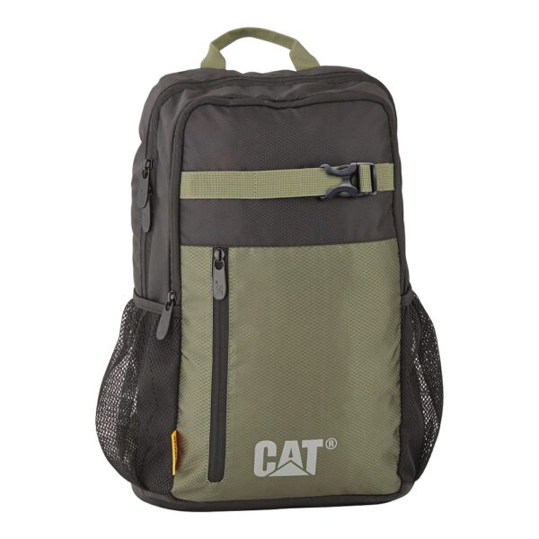 Rucsac CATERPILLAR V Power 2A, material 210D polyester – army/negru „CAT-84396-537”