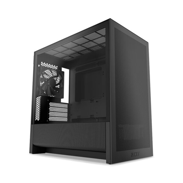 Carcasa NZXT H3 Flow (2025), micro-ATX, Mid-tower, Negru „CC-H31FB-01” (timbru verde 0.32 lei)