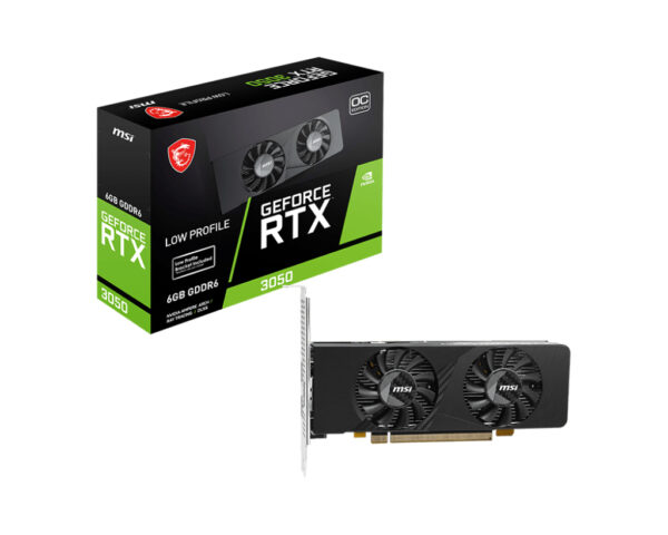 MSI GEFORCE RTX 3050 LP E 6G OC „GEFORCE RTX 3050 LP E 6G OC”