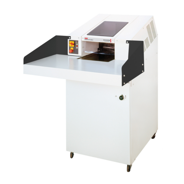 Distrugator documente industrial HSM FA 400.2 Premium, 144 coli, fasie (11.8mm), securitate 1 „H-1534144” (timbru verde 11 lei)