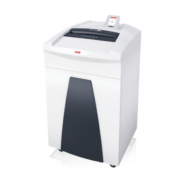 Distrugator documente manual HSM Securio P36i, 11-13 coli, cross cut (0.78 x 11 mm),l securitate 6 „H-1855121” (timbru verde 11 lei)