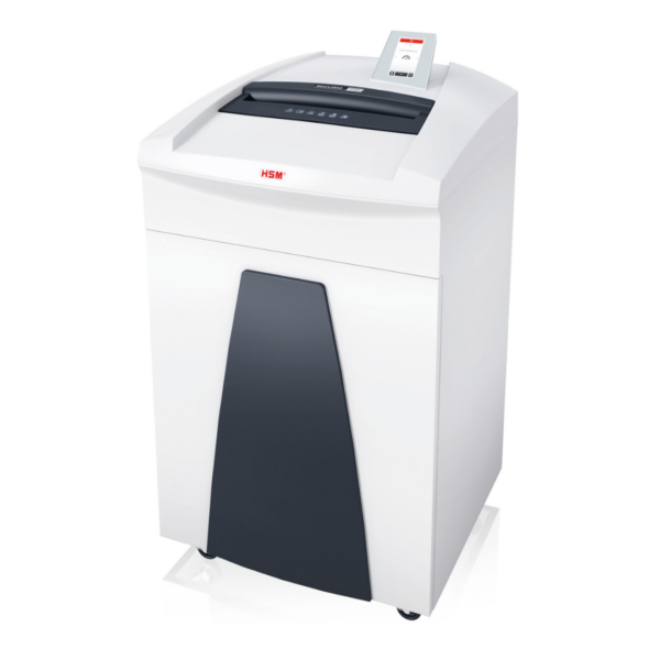 Distrugator documente manual HSM Securio P40i, 9 coli, cross cut (1 x 5 mm), securitate 7 „H-1884121” (timbru verde 11 lei)