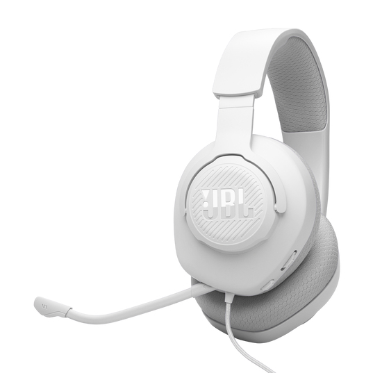 Casti Quantum 100M2 Headphone Wired Gaming Headset cu microfon Alb „JBL-QNTM100M2-WHT” (timbru verde 0.18 lei)