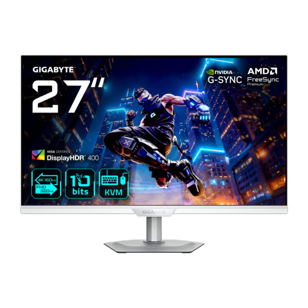 Monitor GIGABYTE M27UP ICE „M27UP ICE” (timbru verde 7 lei)