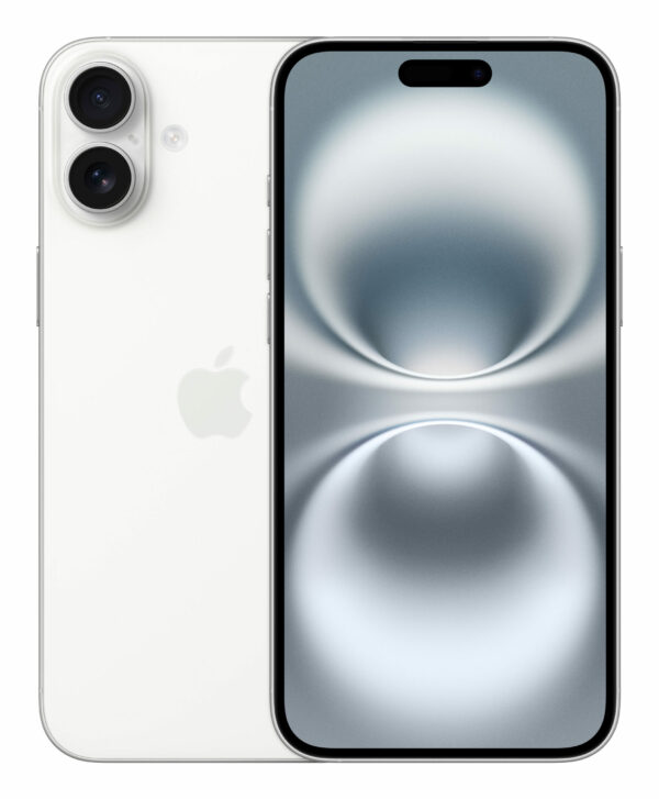Smartphone iPhone 16 Plus 128GB White „MXVV3” (timbru verde 0.45 lei)