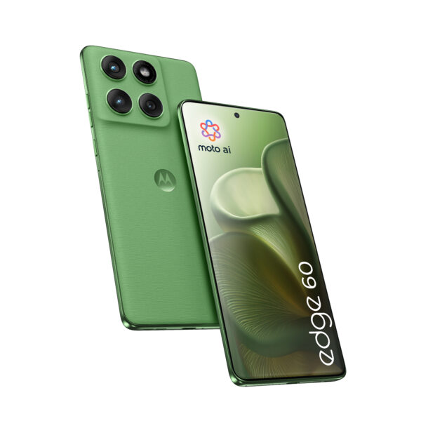 Smartphone Edge 60 512GB 12GB RAM 5G Dual SIM Pantone Shamrock „PB7H0021ES” (timbru verde 0.45 lei)