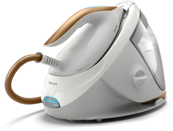 Statie de calcat PSG7040/10 2100W, 600g/min, 1.8l, talpa SteamGlide Elite, alb-auriu „PSG7040/10” (timbru verde 2 lei)