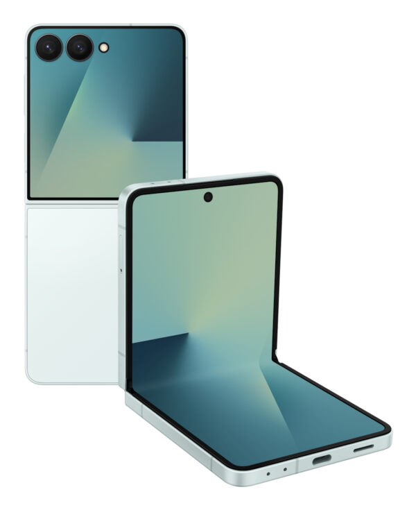 Smartphone Galaxy Z Flip7 256GB 12GB RAM 5G Dual SIM Mint „SM-F766BLGGEUE” (timbru verde 0.45 lei)