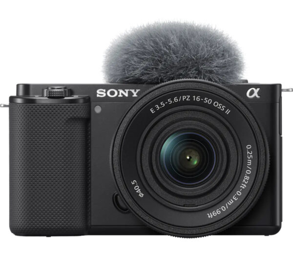 Sony Mirrorless Alpha ZV-E10, 24.2MP, 4K „ZVE10KB.CEC” (timbru verde 1.2 lei)