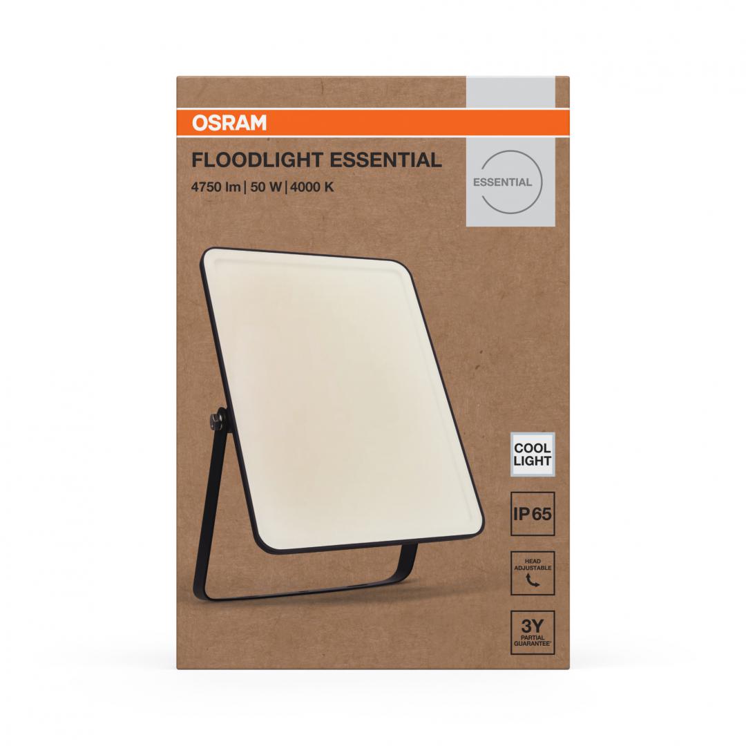 FL ESSENTIAL 50W 840 BK OSRAM „000004099854429811” (timbru verde 2 lei)