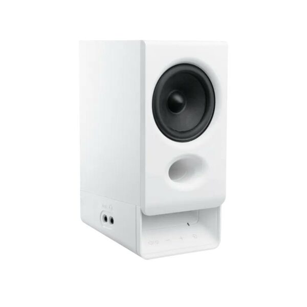 BOXE EDIFIER 2.0, RMS: 5W (2 x 2.5W), bluetooth v6.0, volum, mufa casti, touch panel, AUX/USB-C, Edifier App, USB power, MDF, white, „R20BT-W” (timbru verde 2.00 lei)