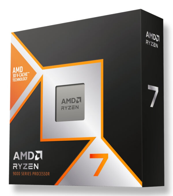 AMD CPU Desktop Ryzen 7 8C/16T 9850X3D (5.6GHz,104MB,120W,AM5) box, with Radeon Graphics „100-100001973WOF”