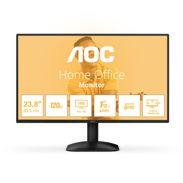 Monitor AOC 23.8″ 24B31H „24B31H” (timbru verde 7 lei)