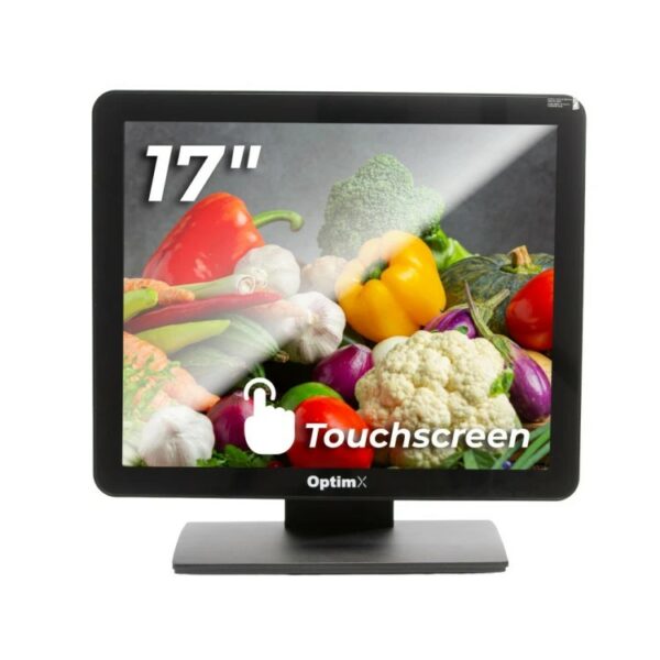 Monitor POS Touchscreen OptimX Pro MY17, 17 inch, VGA, HDMI,USB, VESA „72502” (timbru verde 7 lei)