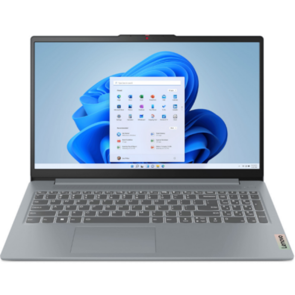 15.6 IdeaPad Slim 3 15AMN8, FHD, Procesor AMD Ryzenxxxxxx 5 7520U (4M Cache, up to 4.3 GHz), 16GB LPDDR5, 512GB SSD, AMD Radeon 610M, No OS, Arctic Grey „82XQ00JYRM” (timbru verde 3.5 lei)