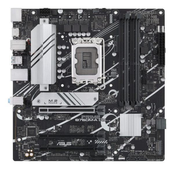 Placa de baza ASUS PRIME B760M-A D4-CSM, Intel B760, LGA 1700, mATX „90MB1D00-M1EAYC”