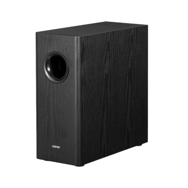 SUBWOOFER EDIFIER, RMS: 70W activ, 8″ bass, RCA Line-in/Line-out, automatic stand-by, frecv. 35Hz-115Hz, black, ” T5S-BK” (timbru verde 4.00 lei)